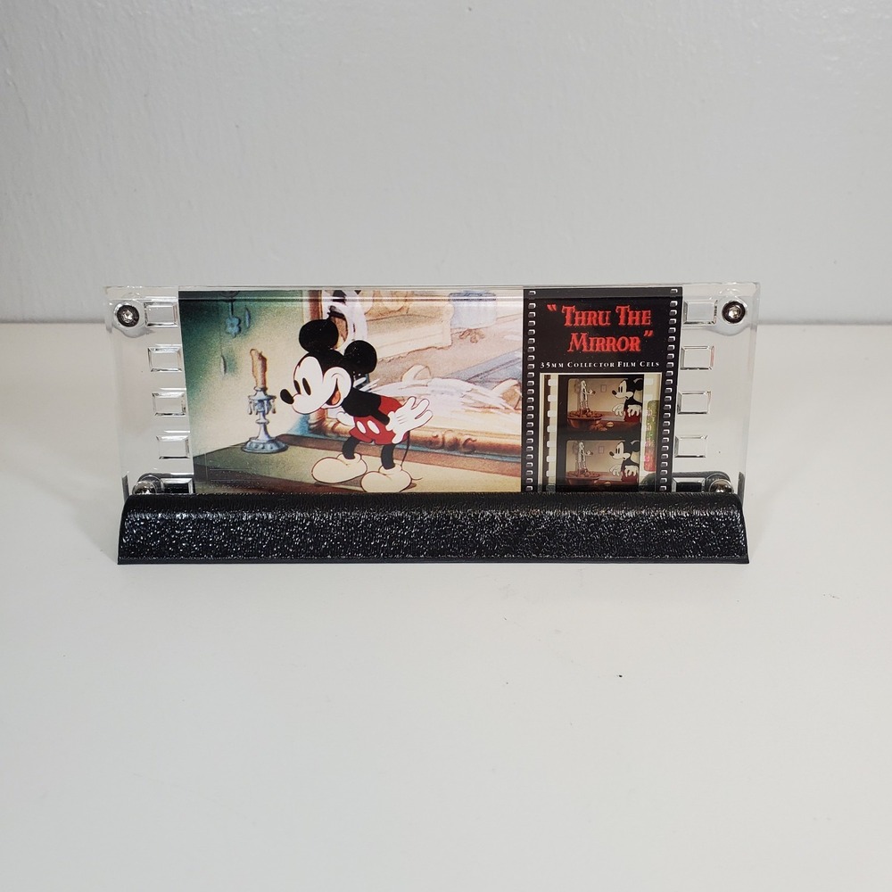 Disney Mickey Mouse Showcase Thru the Mirror 1936 35mm Collector Film Cel VTG